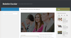 Desktop Screenshot of boletim-escolar.com